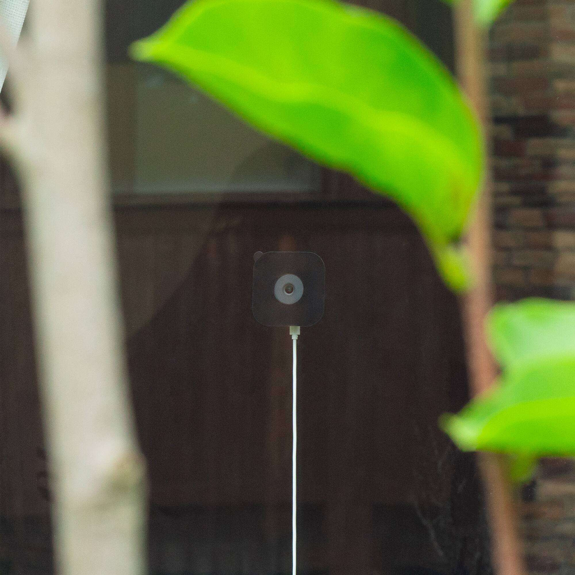 Alt View 2. Parrot Uncle - 2K Window Camera with 256GB WiFi Indoor Cameras for Home Security with Color Night Vision - White.