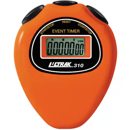 RESET START/STOP EVENT TIMER START/STOP H M S 1/100 00008O0 00 LLTRAK 310
