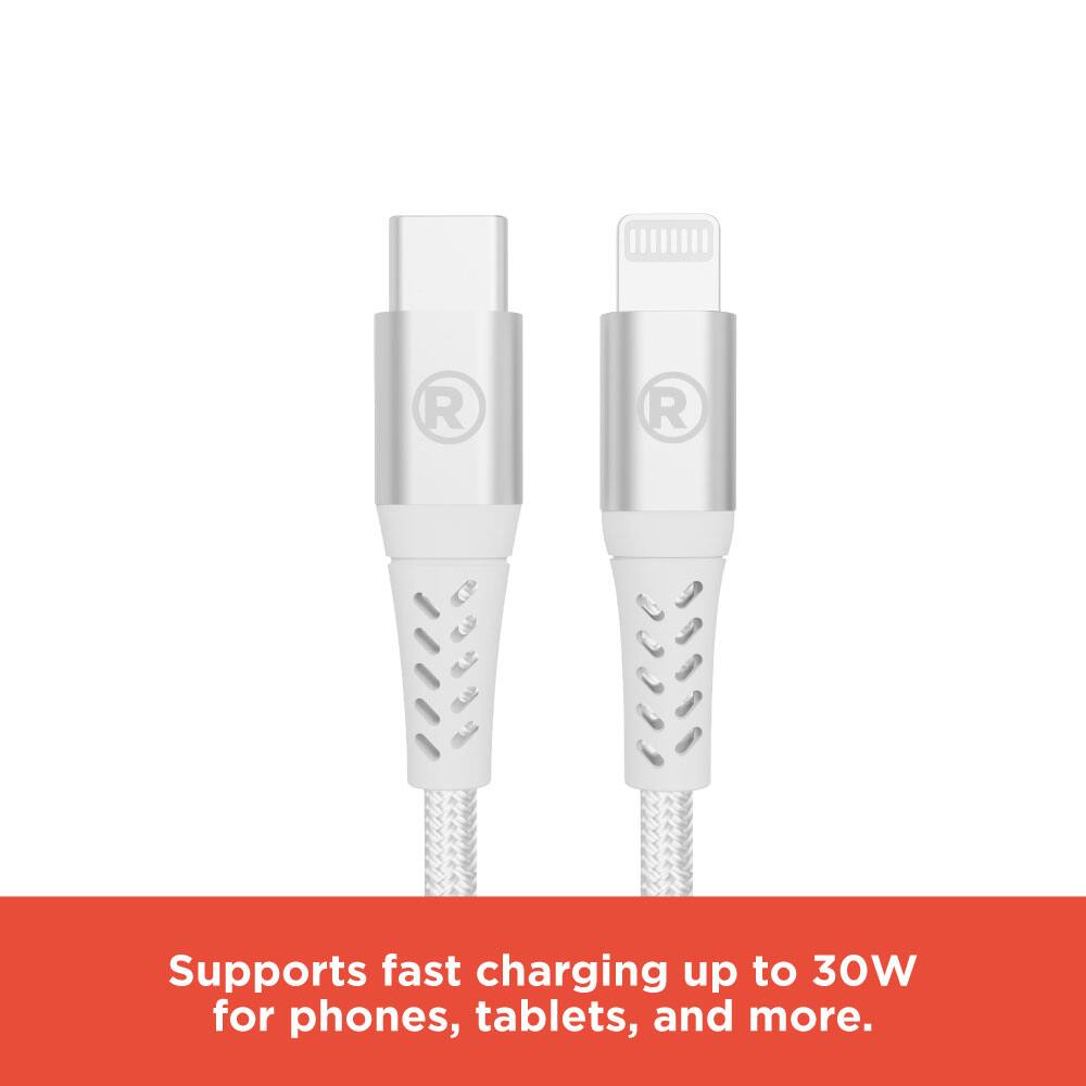Supports fast charging up to 30W for phones, tablets, and more.