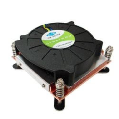 Front. Dynatron - Cooling Fan/Heatsink - 1 X 80 Mm - 5000 Rpm - Dual Ball Bearing - Socket H2 Lga-1155, Socket H Lga-1156 Compatible Proce - NA.