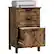 Front. Homcom - File Cabinet with 3 Drawers, Rustic Farmhouse Office Storage Cabinet for A4, Letter Size.