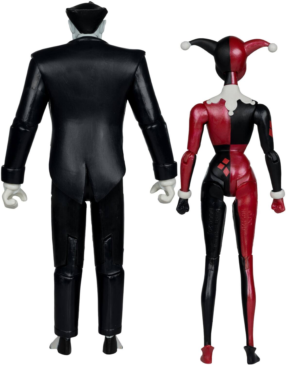 Alt View 4. DC Direct - McFarlane Toys - DC Direct – Batman The Animated Series – Harley Quinn & The Joker  (MAD LOVE)(GOLD - COLLECTIBLES - Multicolor.