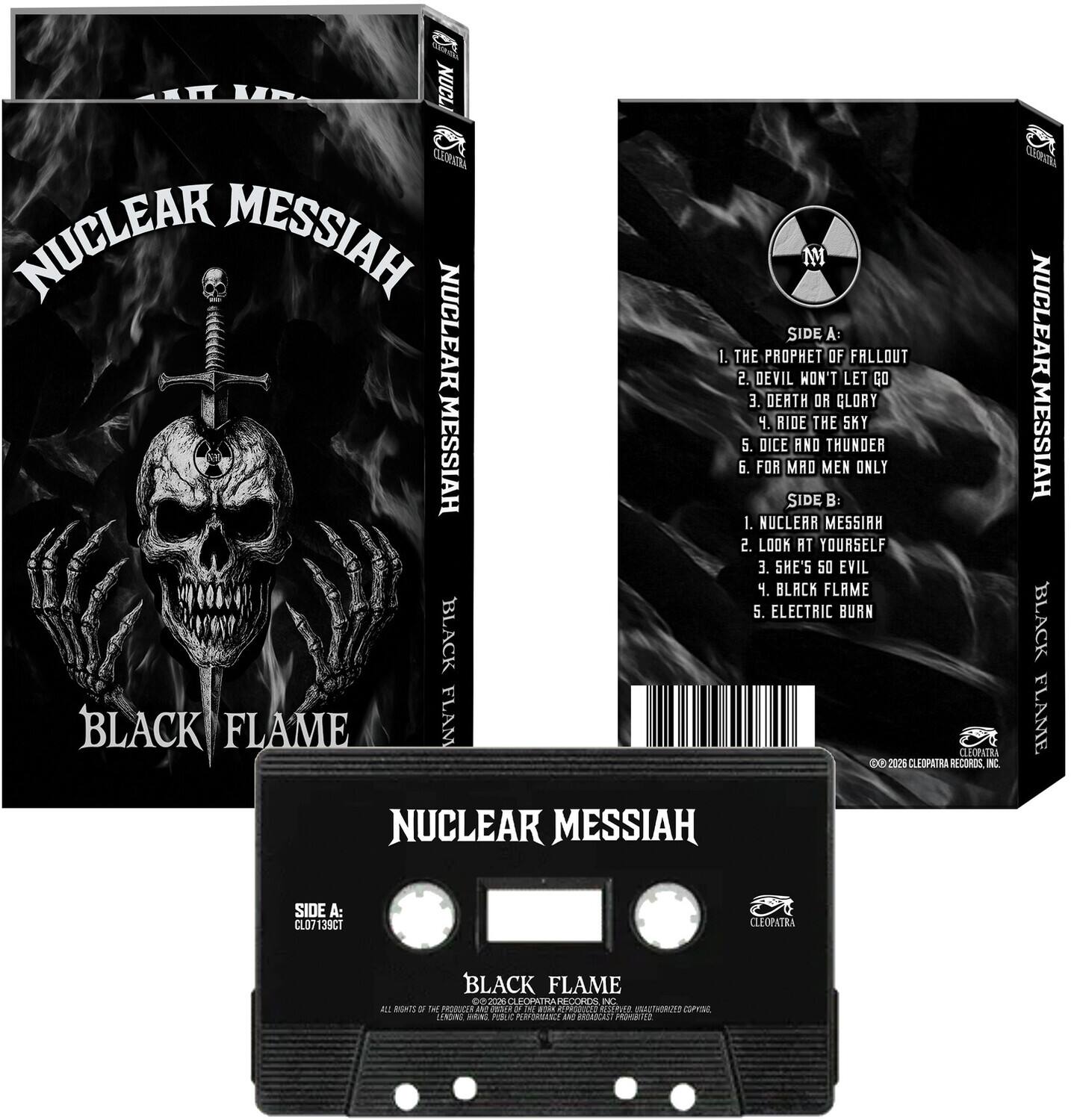 Nuclear Messiah - Black Flame   - CASSETTES price history on PriceWatchPro
