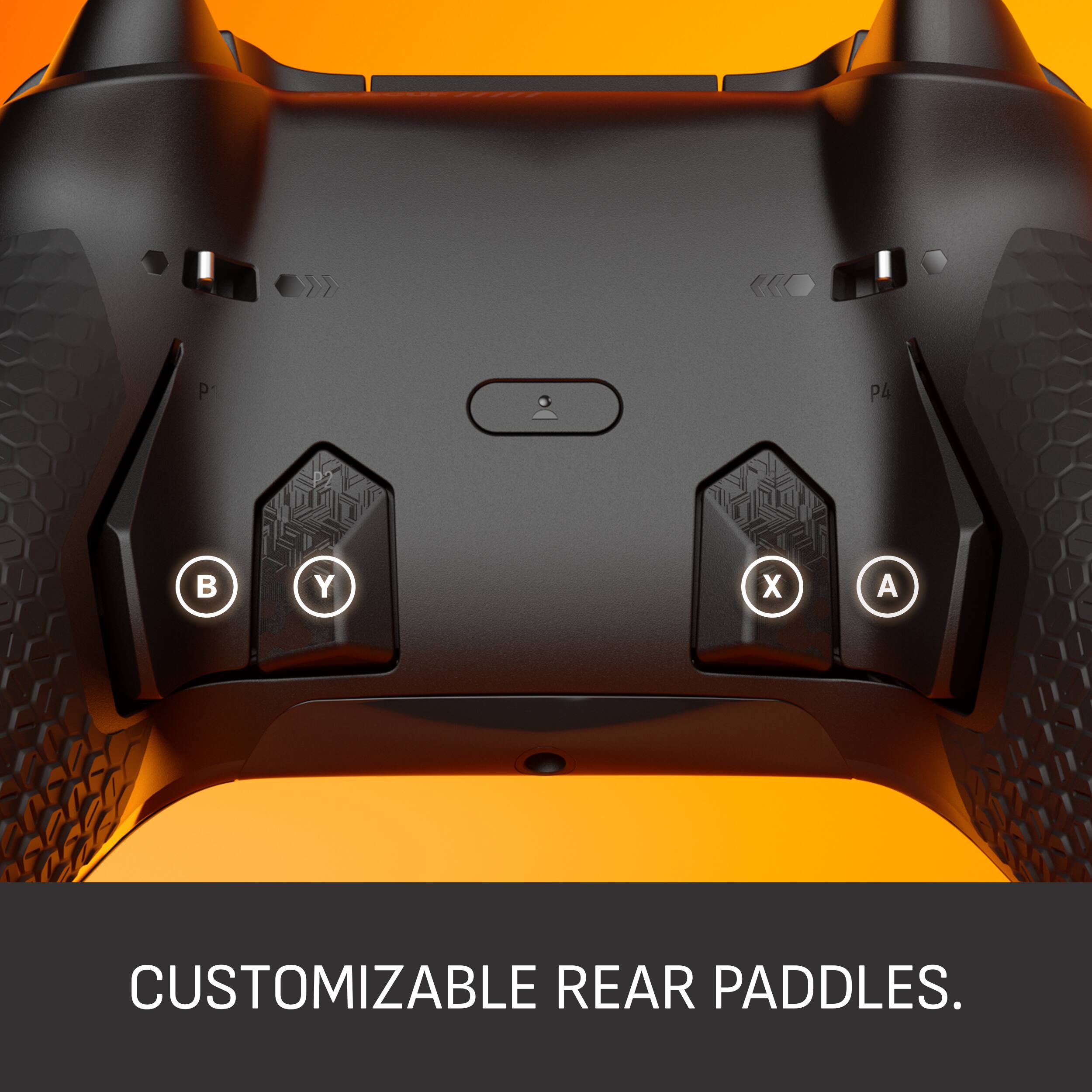 P4 B Y X A CUSTOMIZABLE REAR PADDLES.