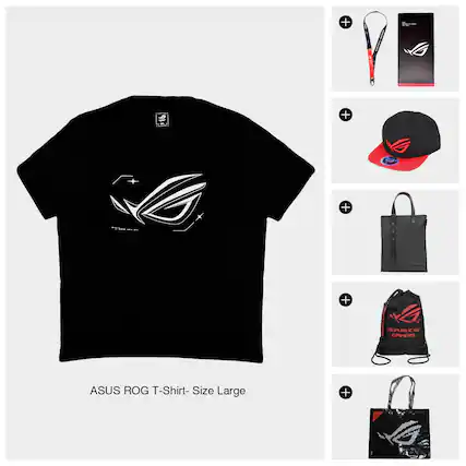 ASUS ROG T-Shirt - Size Large