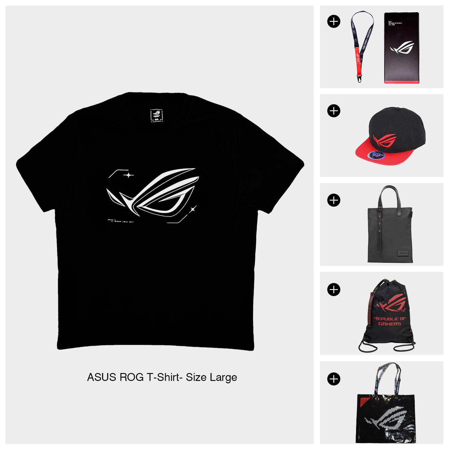ASUS ROG T-Shirt - Size Large