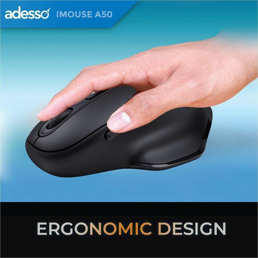 adesso IMOUSE A50  
ERGONOMIC DESIGN