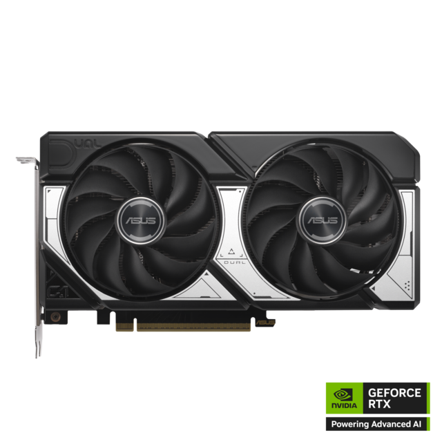 ASUS - DUAL NVIDIA GeForce RTX 5060 Ti OC Edition 8GB GDDR7 PCI Express 5.0 Graphics Card - Black