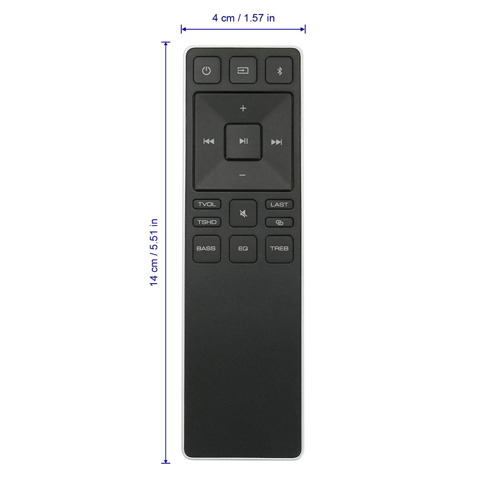 新しいxrs551-d xrs551dサウンドバーリモートフィットfor VIZIO sb3820-c6?sb4451?C0?sb4051d5?sb4451-c0?sb3851d0?sb4051-d5?sb3851-d0 ALLIMITY Replacement Remote Control XRS551 D, Fit for Vizio