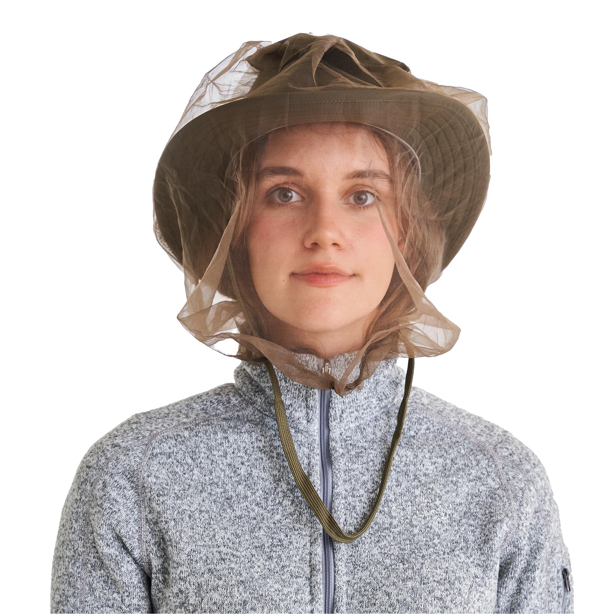 Coghlan’s - Coghlan's No-See-Um Head Net for Outdoor Survival, Camping - Beige