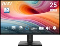 MSI - PRO MP251 E2 25" IPS LCD FHD 120Hz 1ms Adaptive Sync Monitor with HDR ready,Built-in Speakers (DisplayPort, HDMI ) - Matte Black - Front_Zoom