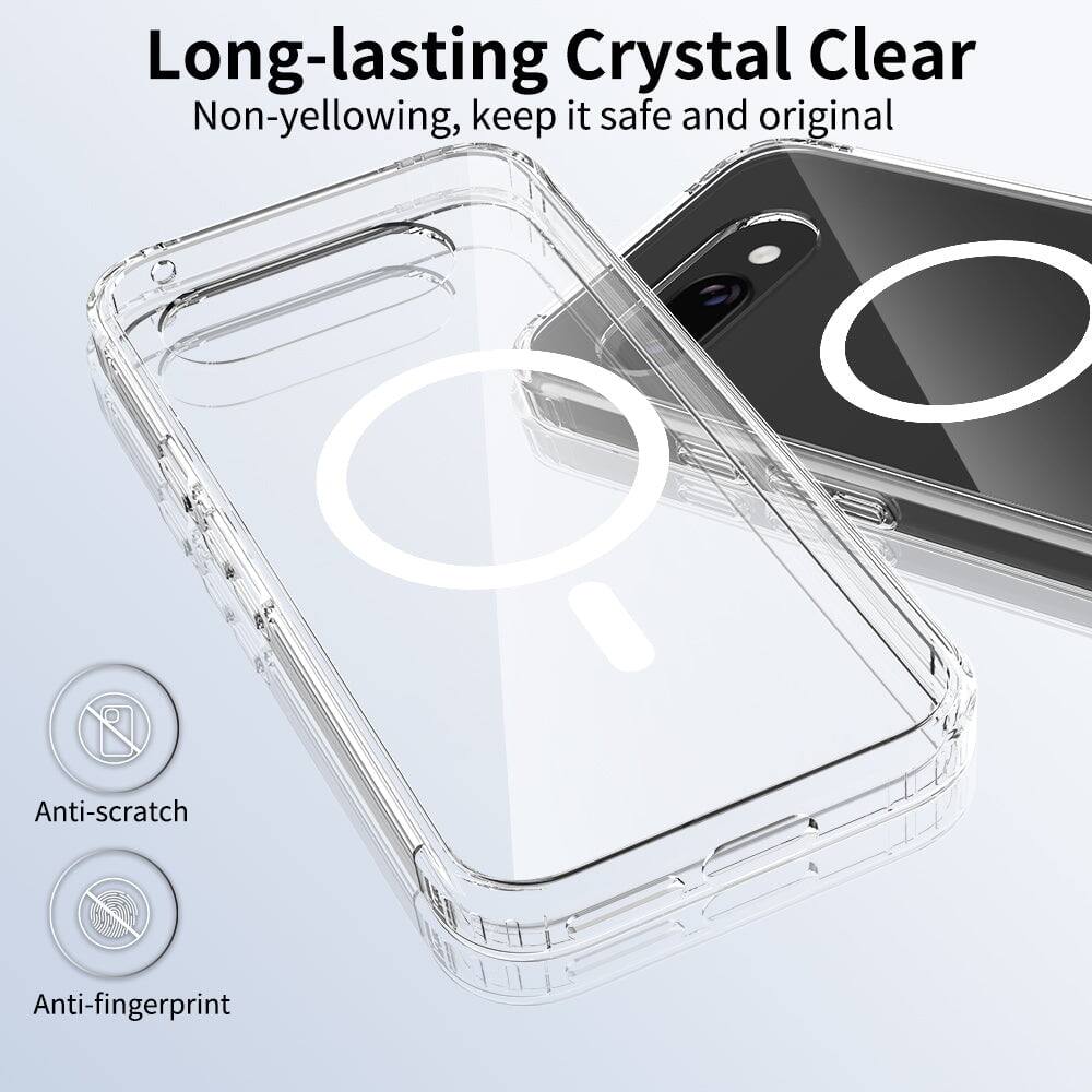 Long-lasting Crystal Clear  
Non-yellowing, keep it safe and original  

Anti-scratch  
Anti-fingerprint