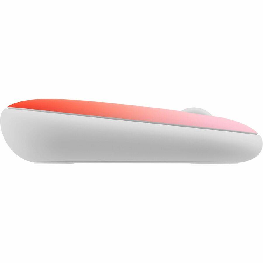 Alt View 5. Logitech - Logitech M340 Mouse - Optical - Wireless - 32.81 ft - Radio Frequency - 2.40 GHz - Tropical Sunrise - USB Type A - 1000 - Tropical Sunrise.