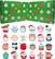 Front. Jazwares - Squishmallows 24-Day Micromallows Holiday Advent Calendar.