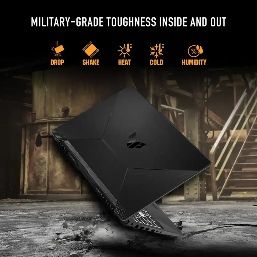 Military-grade toughness inside and out: drop, shake, heat, cold, humidity.