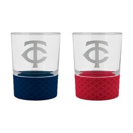 Great American Products - 14oz. Commissioner Rocks Glass Two-Piece Set - Multicolor