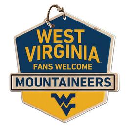Jardine - West Virginia Mountaineers Fans Welcome Sign - Navy