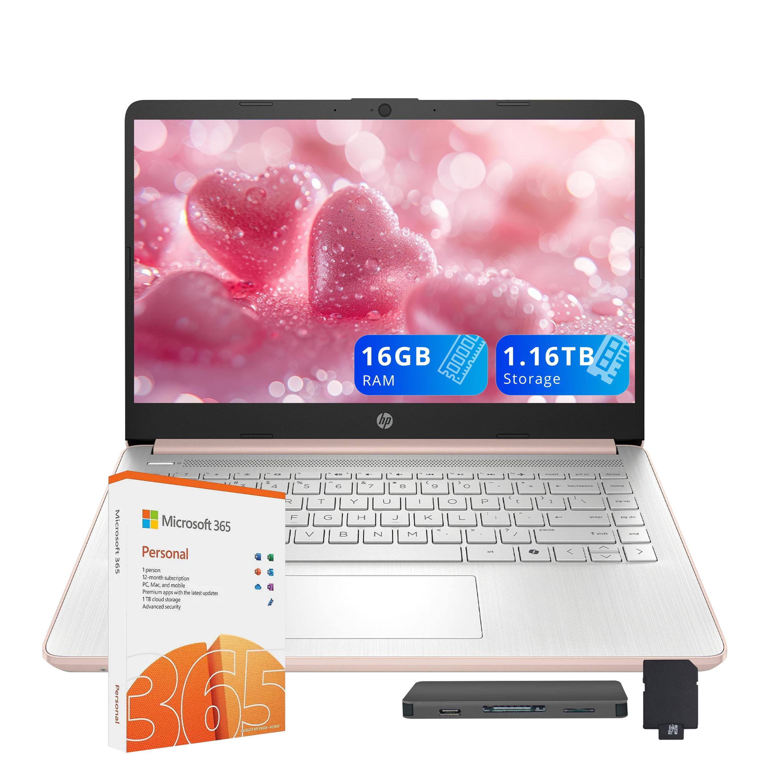 16GB RAM  
1.16TB Storage  

Microsoft 365 Personal  
1 person  
1-month subscription  
Premium apps with latest updates  
1TB of cloud storage  
Advanced security  

Advanced security Personal 365