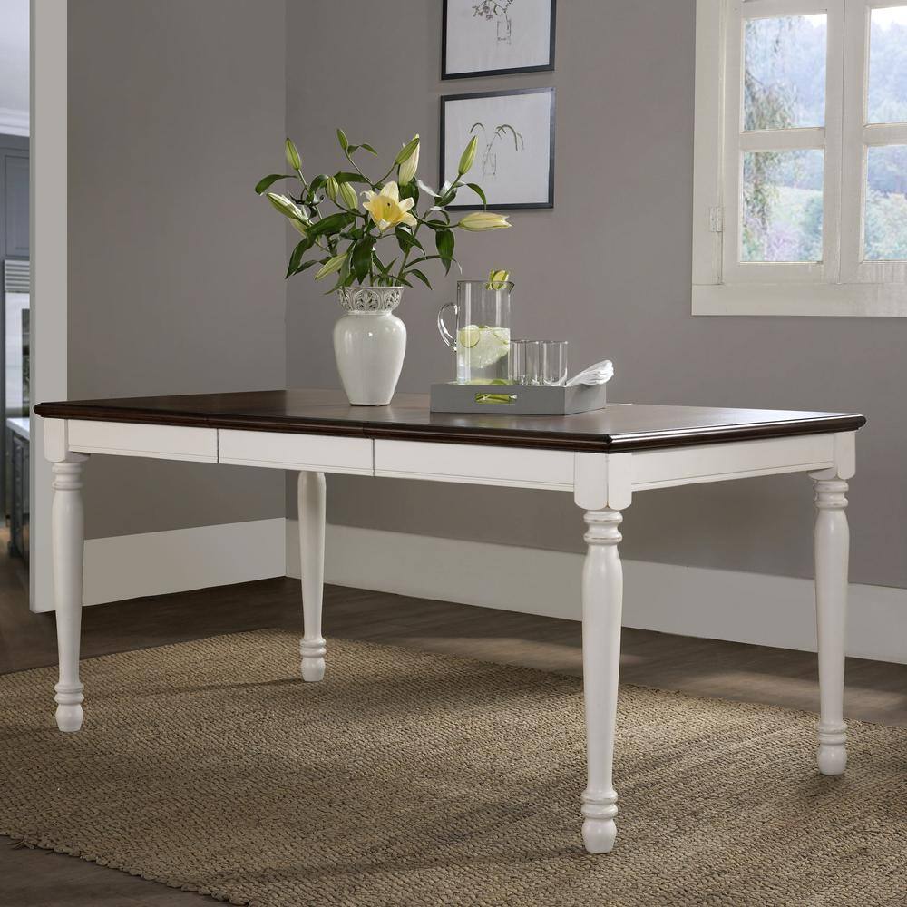 Alt View 1. Crosley Furniture - Shelby Dining Table - White.