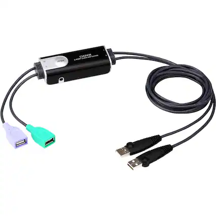 ATEN CS62KM Cable KM Sirich 2-PORT