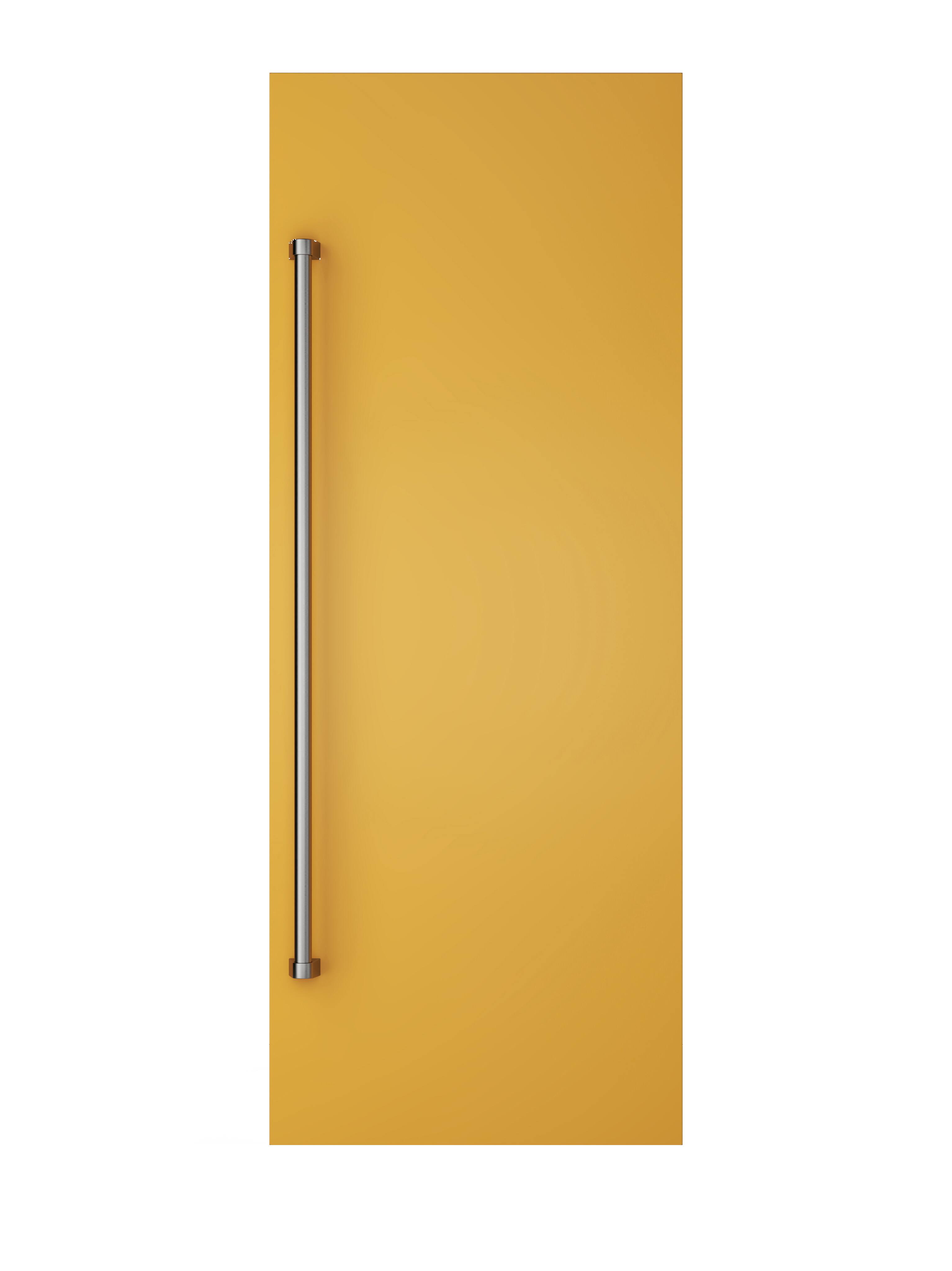 Alt View 1. Viking - 30"W Column Door Panel w/Pro-style handle - Daffodil.