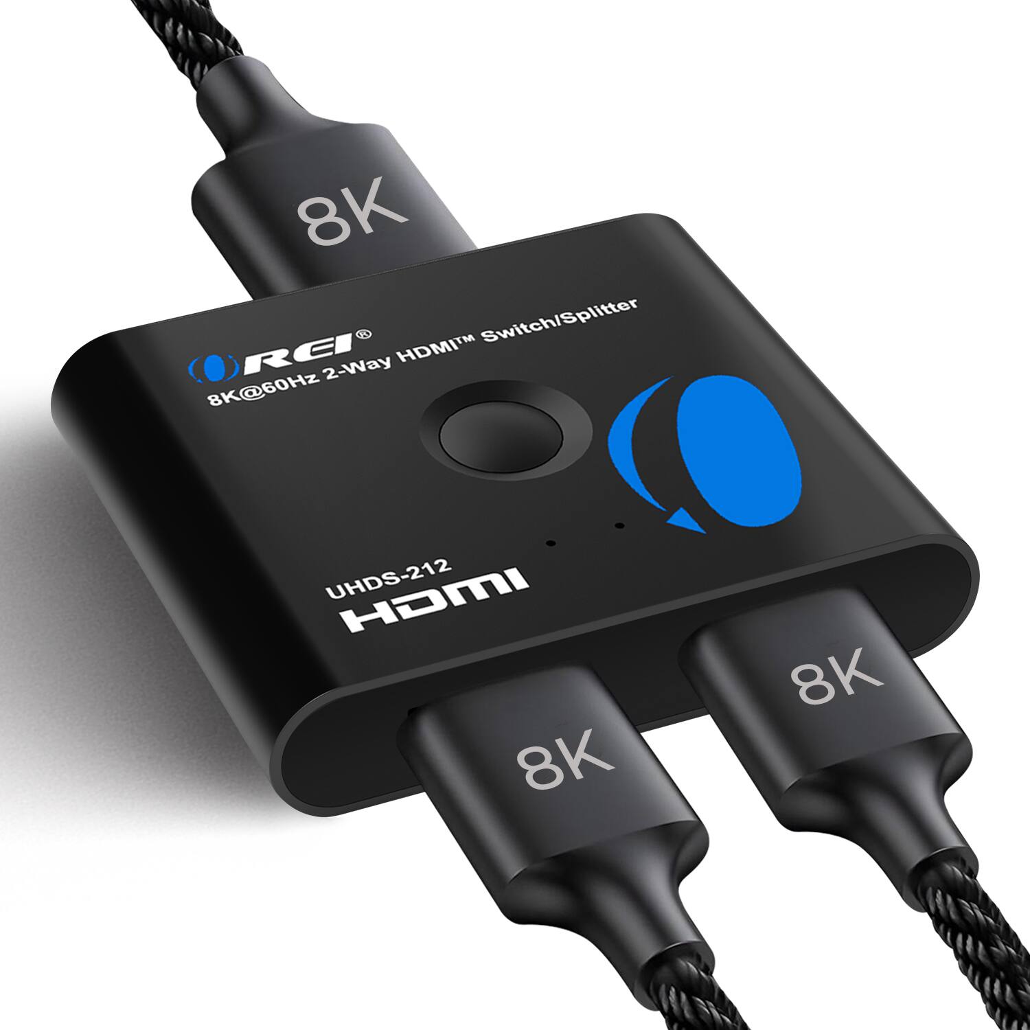 8K Switch/Splitter  
REI HDMI™ 2-Way 8K@60Hz  
UHDS-212  
HDMI 8K