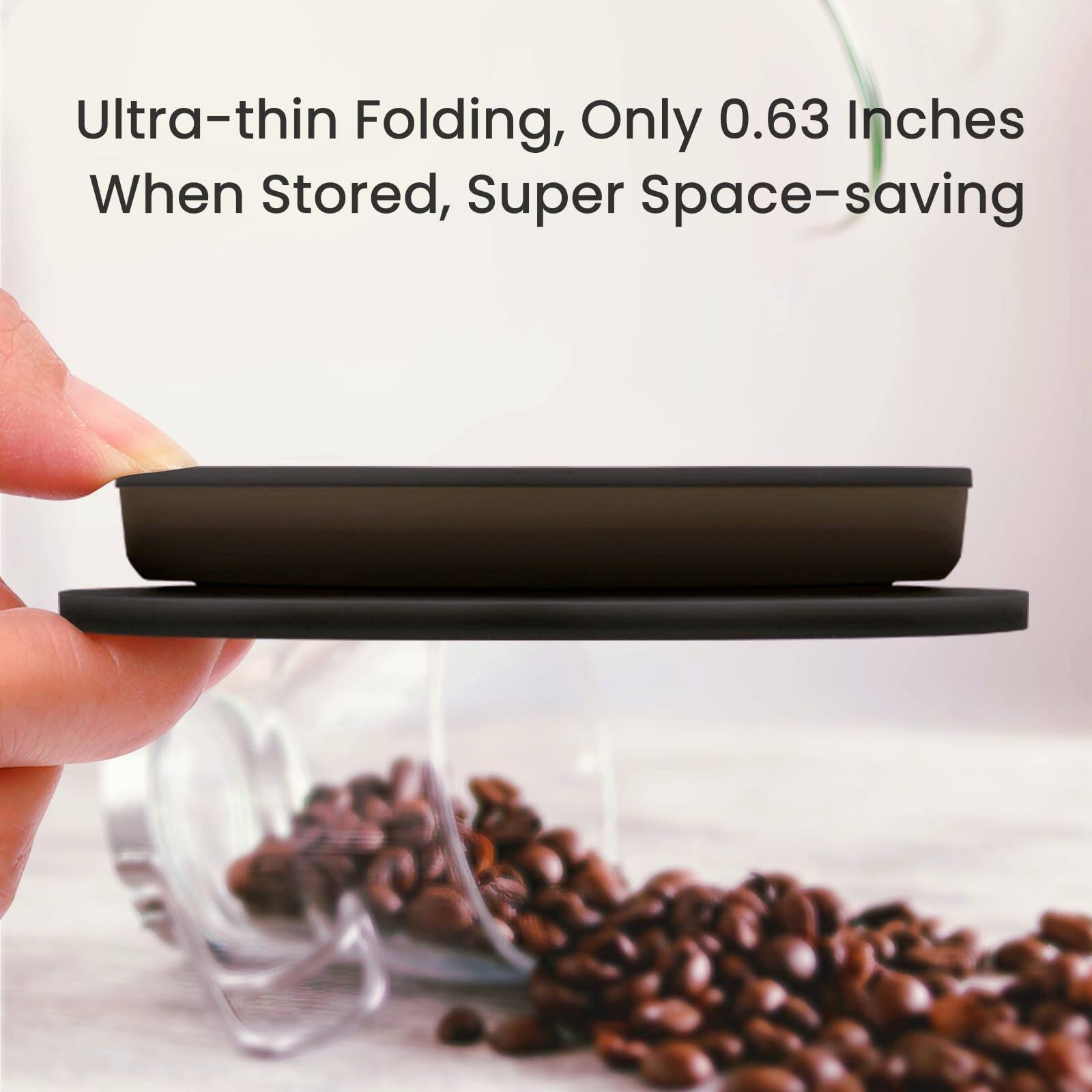 Ultra-thin Folding, Only 0.63 Inches When Stored, Super Space-saving