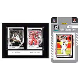 C&I Collectibles - 6" x 8" Player Plaque & 2025 Team Trading Card Set - Multicolor
