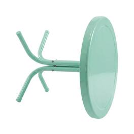 Crosley Furniture - Griffith Retro Outdoor Side Table - Aqua Gloss