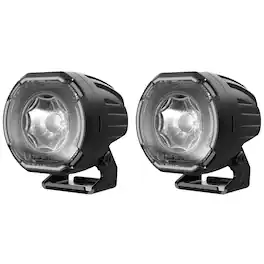 Stinger - HEXCORE 2” Universal Off-Road LED Pod Lights (Pair), Amber/White Spot Beam for Cars, Trucks, Jeeps, UTVs, 4x4 Vehicles - Black