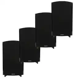 Definitive Technology - ProMonitor 1000 Bookshelf Speakers | 4 Speakers, 2 Pairs - Black