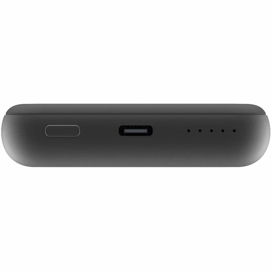Alt View 4. Verbatim - Verbatim Charge 'n' Go Magnetic Wireless Power Bank 10000 mAh - Grey - For Smartphone, Mobile Device, Qi-enabled Device.