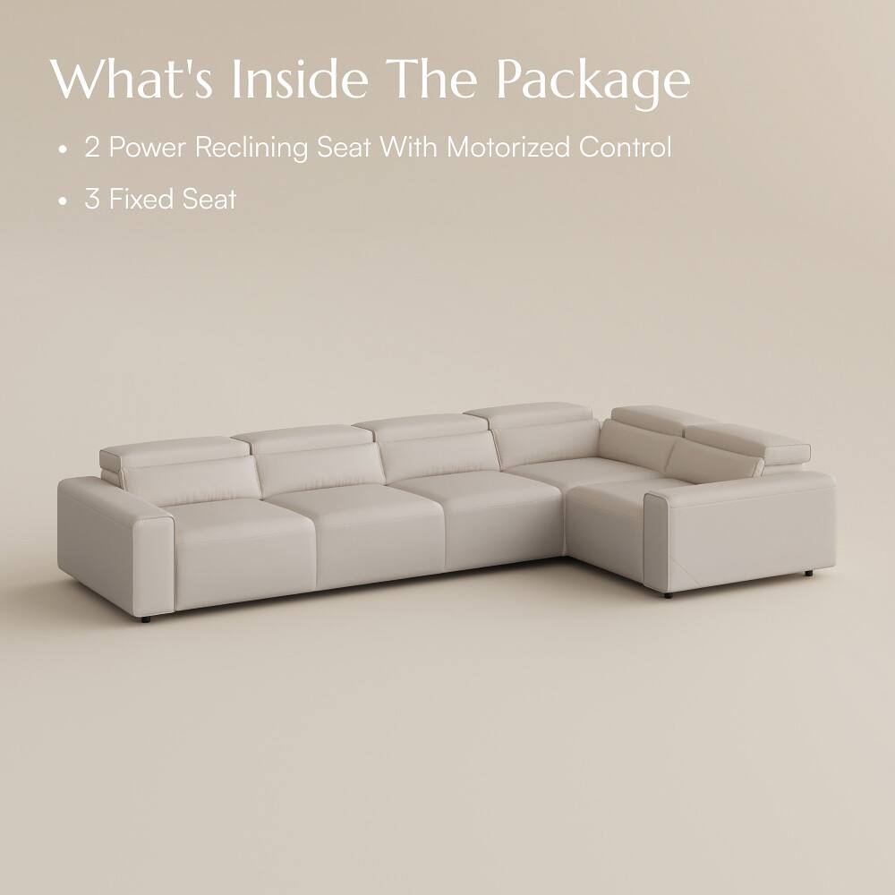 What's Inside The Package
- 2 Power Reclining Seat With Motorized Control
- 3 Fixed Seat