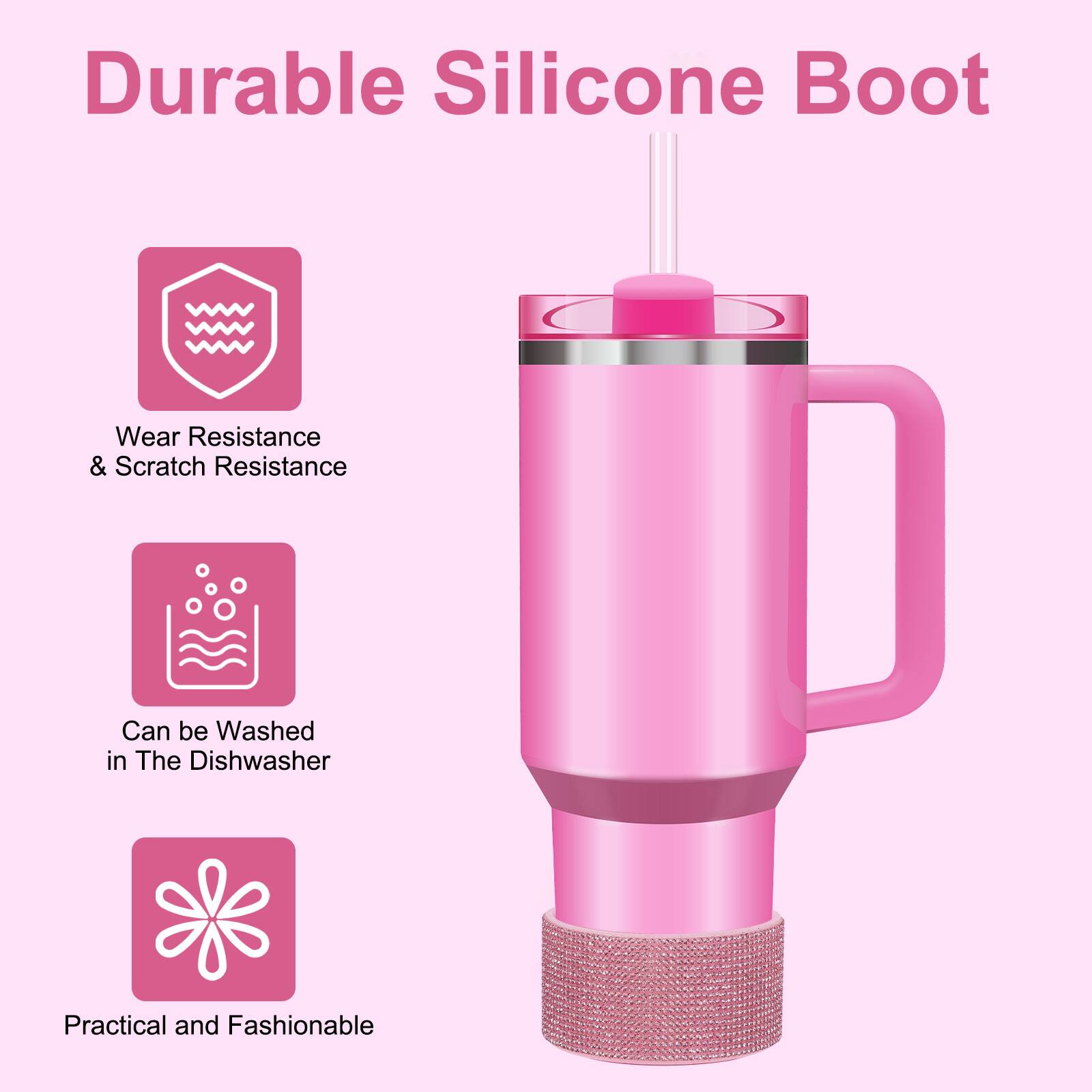 Durable Silicone Boot

- Wear Resistance & Scratch Resistance
- Can be Washed in The Dishwasher
- Practical and Fashionable