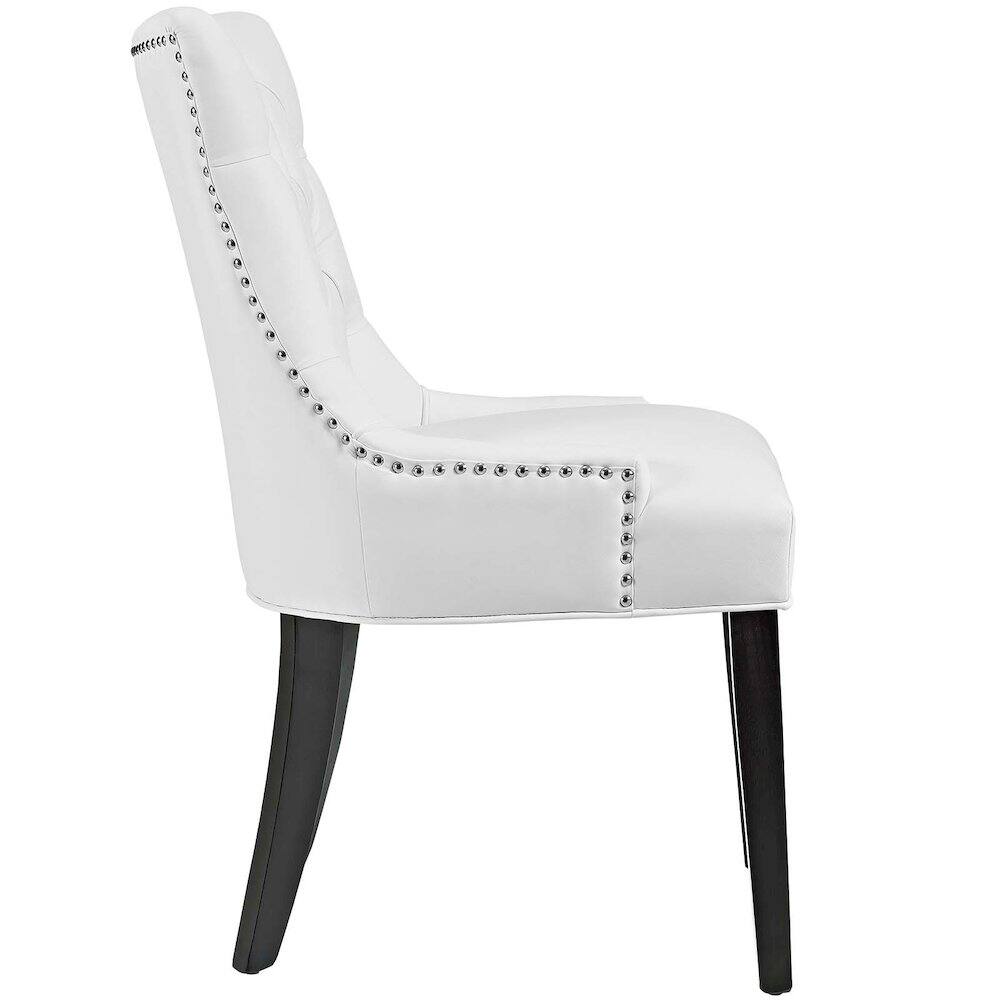 Alt View 2. Modway - Regent Vinyl Dining Side Chair Set of 2 - White.