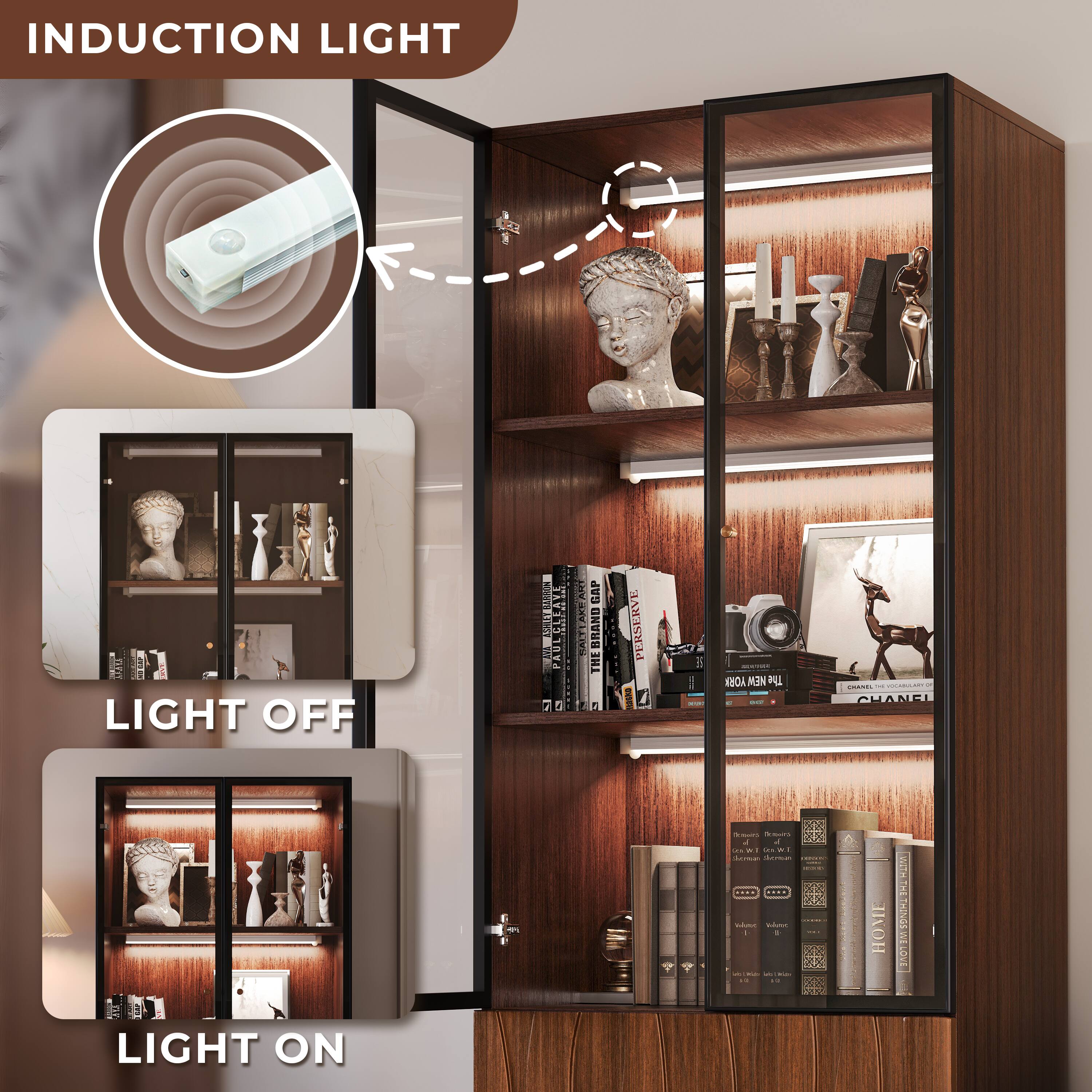 INDUCTION LIGHT

LIGHT OFF

LIGHT ON