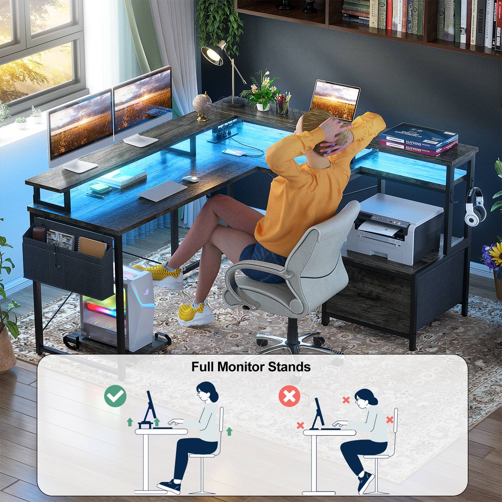 Poein MTTE - HN Full Monitor Stands