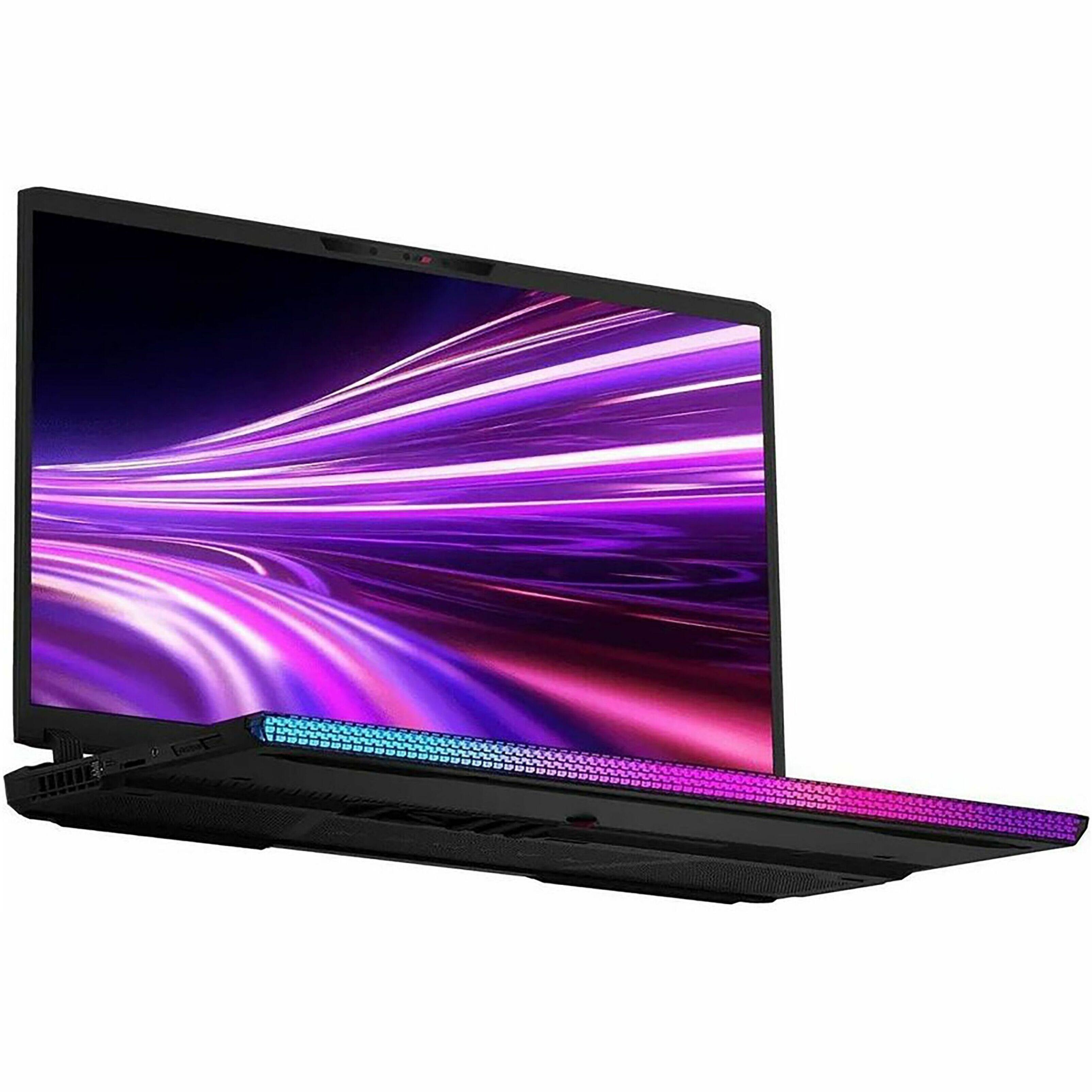 Alt View 16. MSI - Raider GE68 16" 240 Hz Gaming Laptop - Intel Core i7-14700HX with 16GB Memory - NVIDIA GeForce RTX 4060 - 1TB+512GB SSD - Core Black, Black.