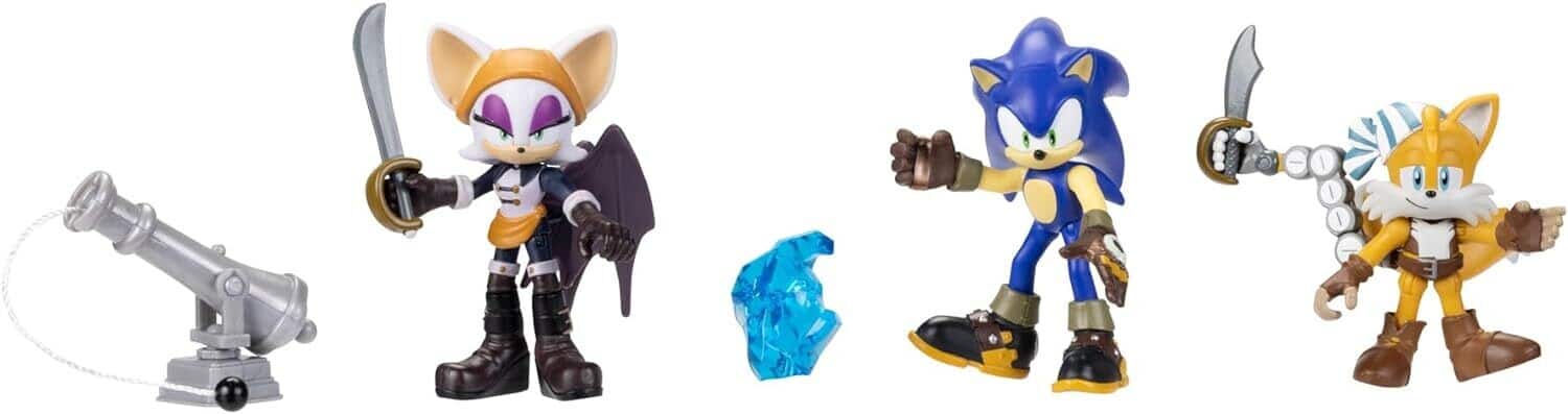 Jakks Pacific - Sonic Prime - 2-1/2In Action Figure Wv2 Multipack Cs AST - COLLECTABLES - Multicolor