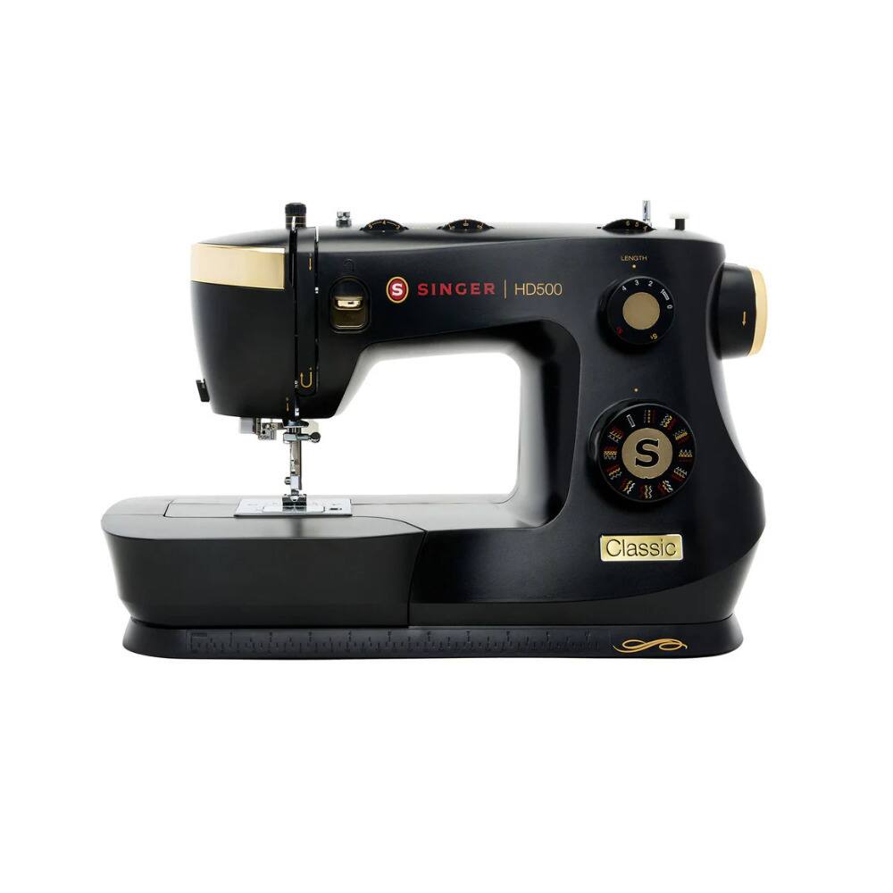 Singer - Heavy Duty Classic Sewing Machine with Accessory Kit (Black)