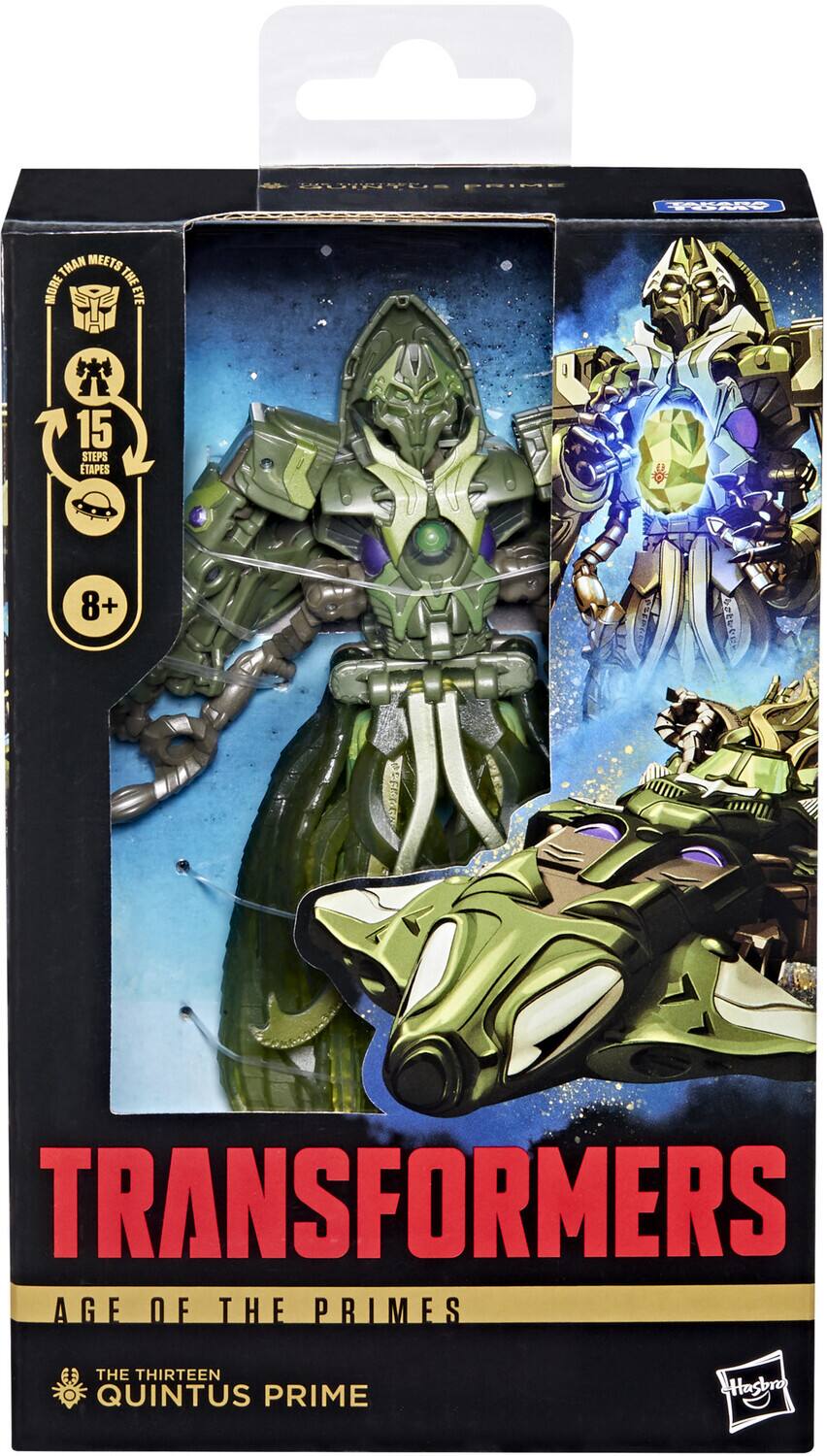 - Transformers: Age of the Primes - The Thirteen Quintus Prime - Hasbro - 15 Steps - 8+