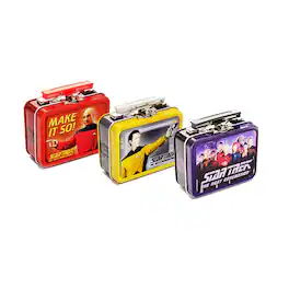 Crowded Coop - Star Trek: The Next Generation Teeny Tin Mini Metal Lunchbox | 1 Random Design - Multi-Color
