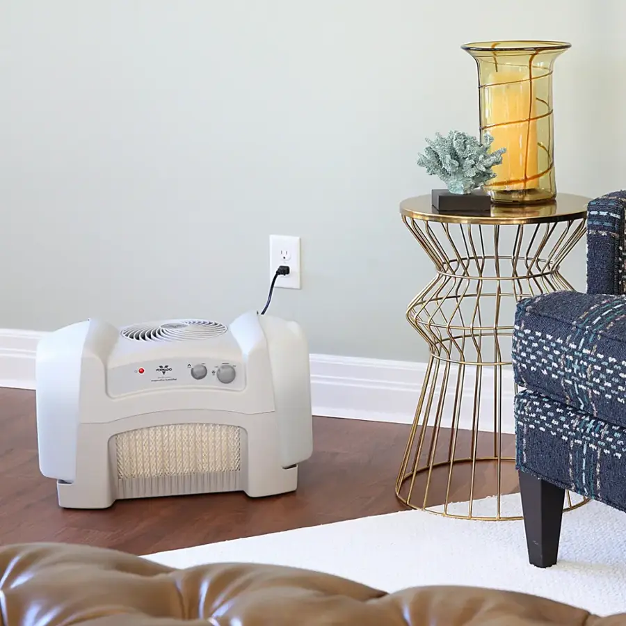 Alt View 16. Vornado - Vornado Evap40 Whole Room Evaporative Humidifier - White.