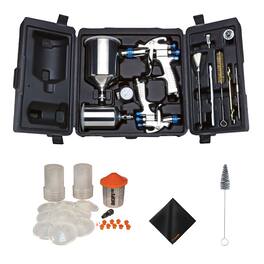 Devilbiss - StartingLine Paint/Touch-Up Guns Demo Dekups, Cleaning Brush Cloth Kit