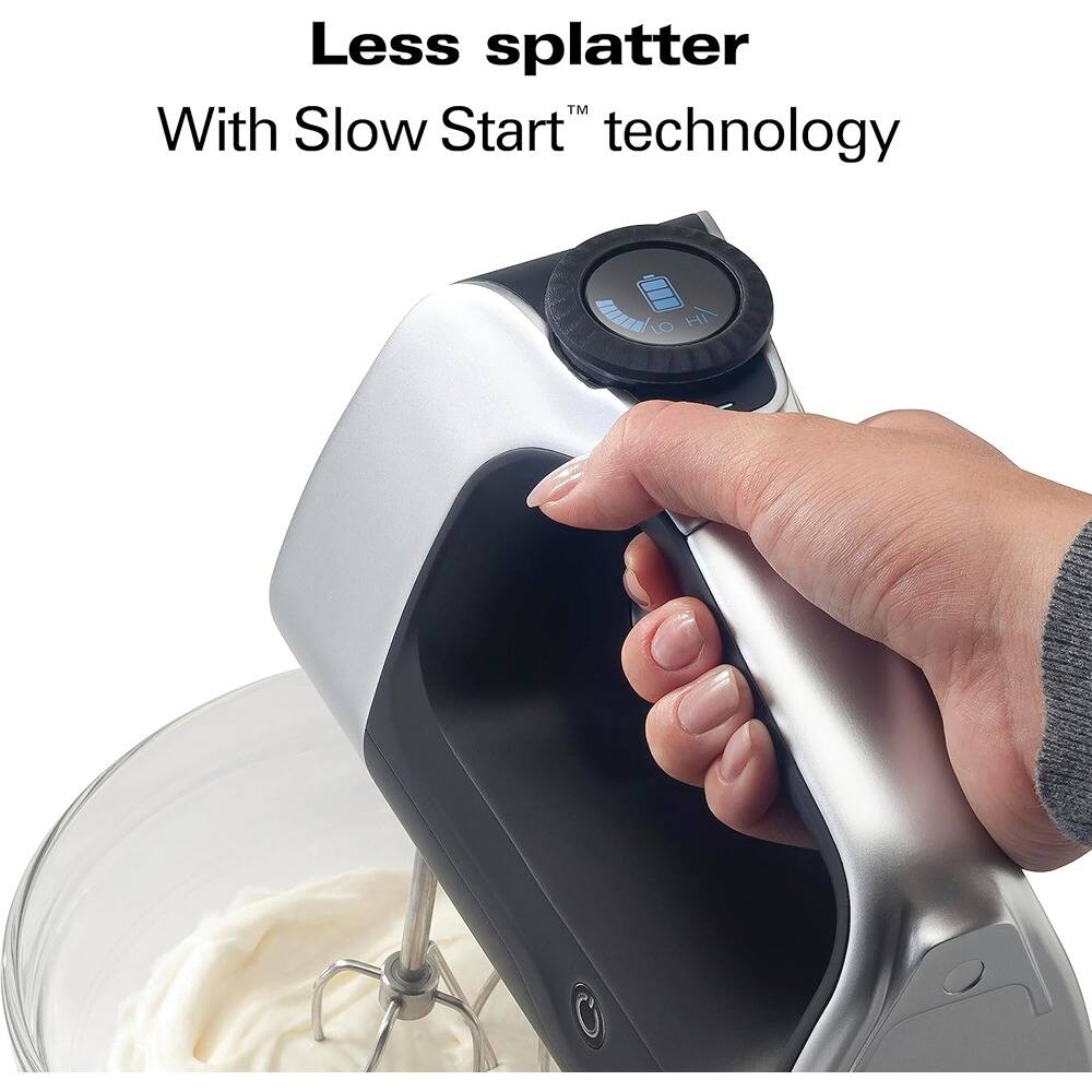 Less splatter  
With Slow Start™ technology