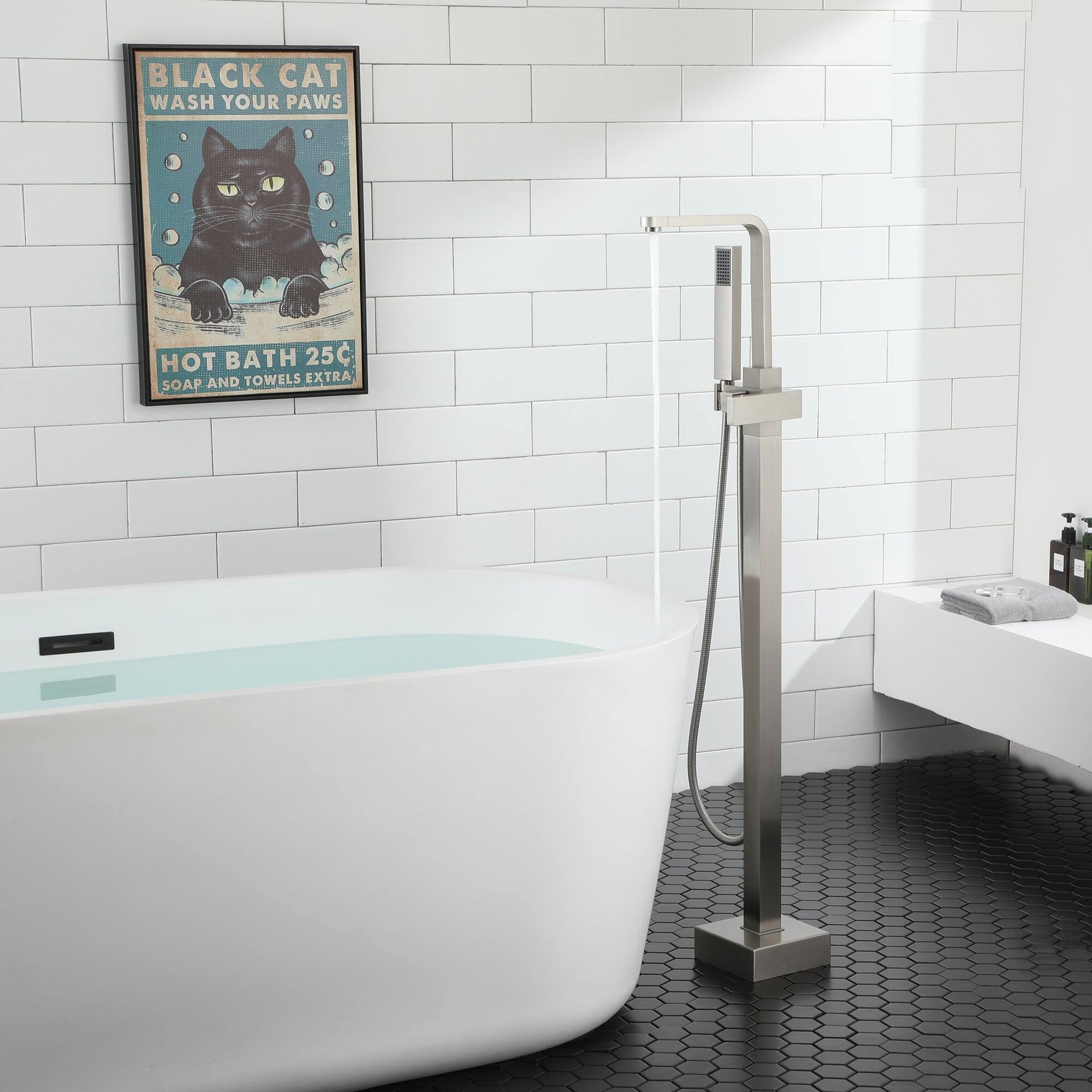 BLACK CAT WASH YOUR PAWS HOT BATH 25C SOAP AND TOWELS EXTRA