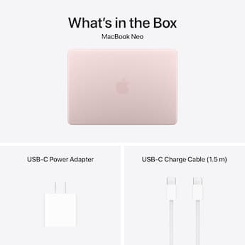 Apple MacBook Neo 13 inch Laptop A18 Pro chip with 6‑core CPU and Apple MacBook Neo 13 inch Laptop A18 Pro chip with 6‑core CPU and