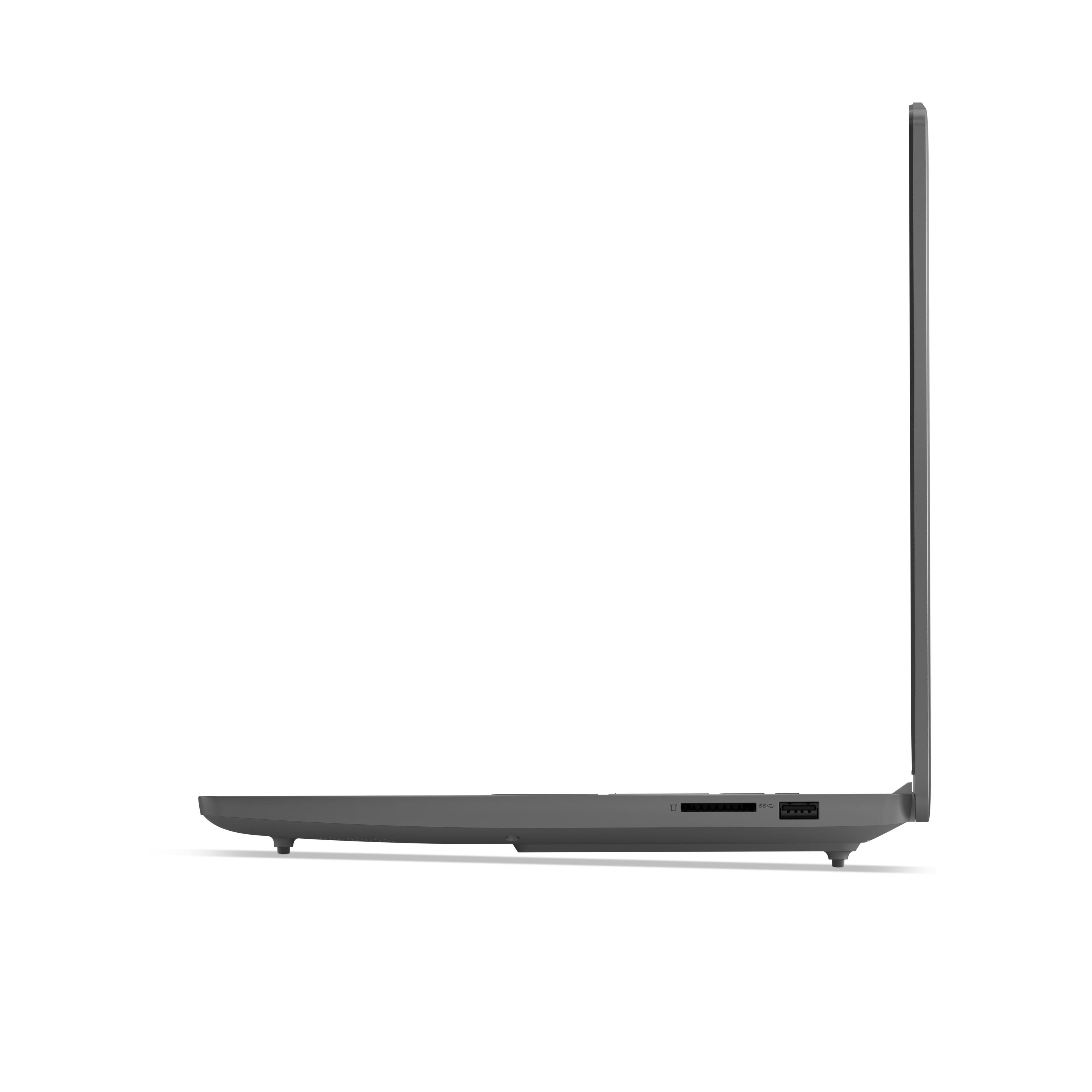 Alt View 21. Lenovo - LOQ 15.6" 2K Gaming Laptop - AMD Ryzen 5 7535HS 2023 - 16GB Memory - NVIDIA GeForce RTX 4050 - 512GB Storage - Luna Grey.