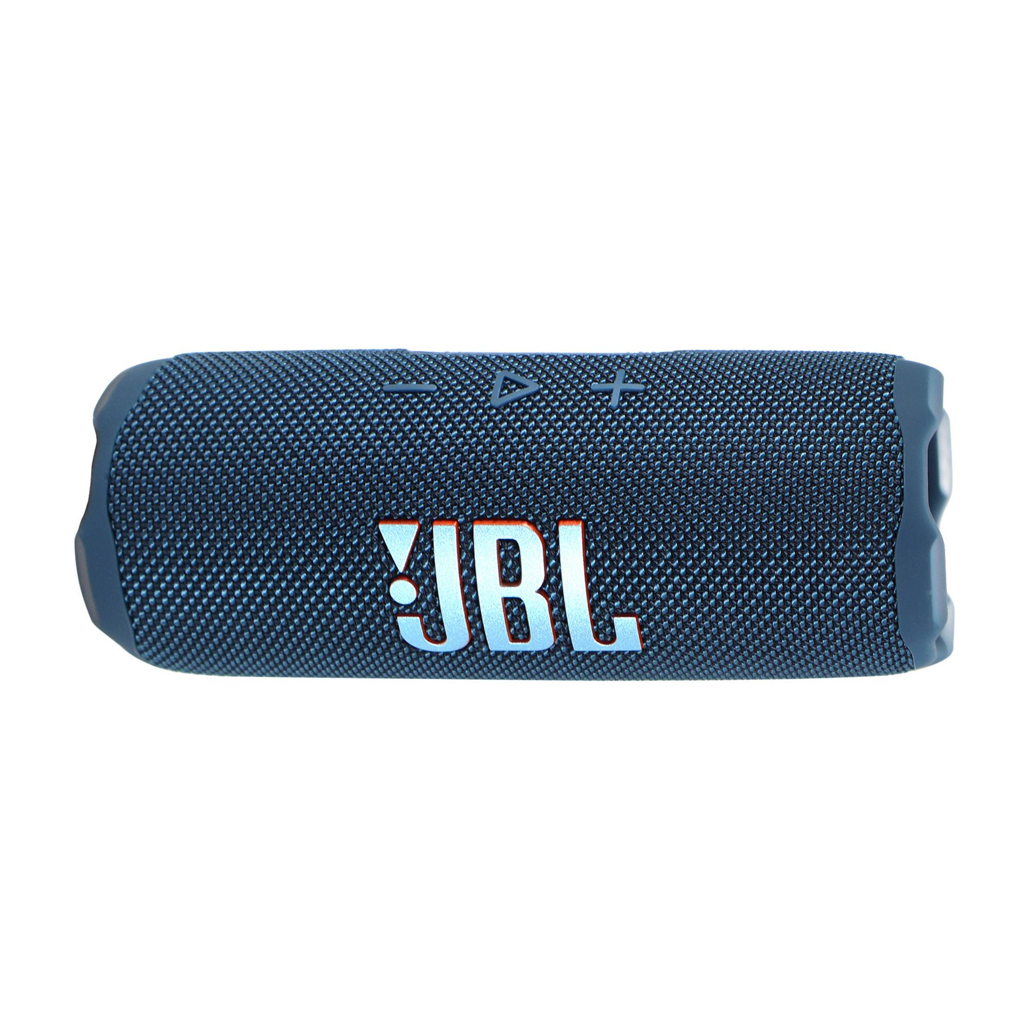 Alt View 2. JBL - JBL Flip 7 Portable Waterproof Bluetooth Speaker (Blue) + JBL T110 in Ear Headphones - Blue.
