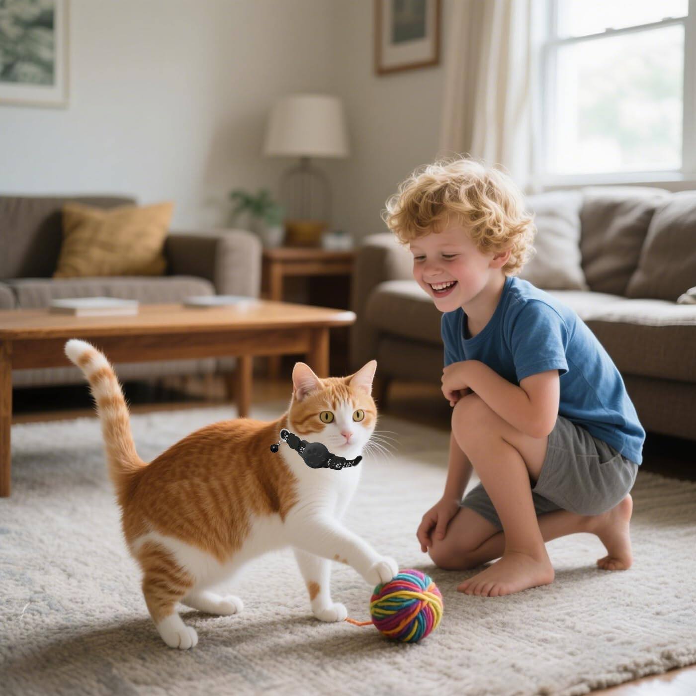 Alt View 1. Leash Valley - Cat Gps Collar For Cats only Ios Electronic Pet Locator Waterproof Compatible With Find My No Monthly Fee Advanced - Default.